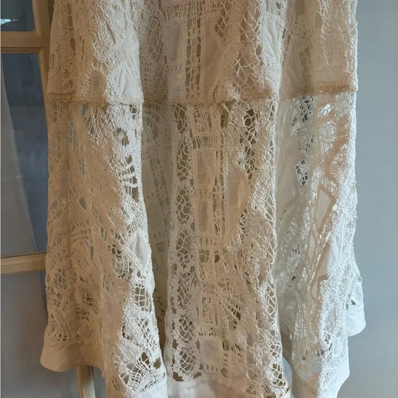 Alexis Ivory Lace Maxi Dress